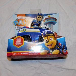 Paw Patrol Chase Police Patrol Cruiser Nick Jr Dog Cop Car Rubble Marshall New